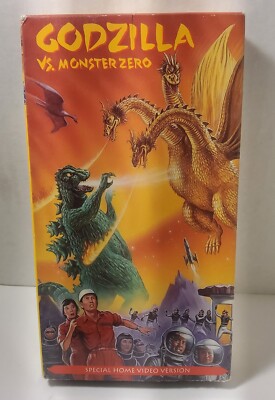 Godzilla Vs. Monster Zero (VHS, 1995) Rare Tested -image