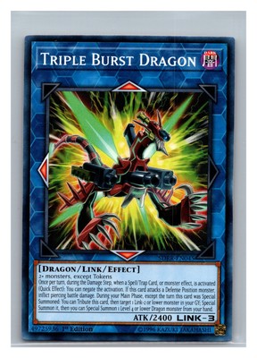 Structure Deck: Rokket Revolt #SDRR-EN045 Triple Burst Dragon-image