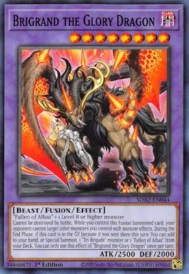 Brigrand the Glory Dragon - SDAZ-EN044 - Common - 1st Edition - Near Mint-image