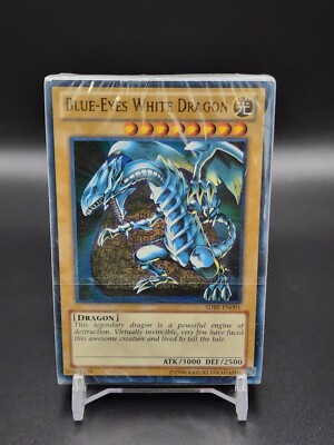 Yugioh Saga of Blue-Eyes White Dragon Structure Deck Sealed No Box Plastic Rip-image