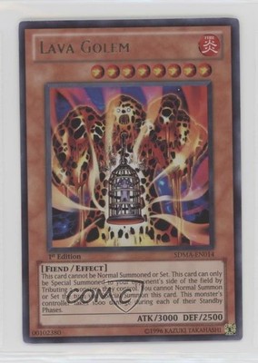 Lava Golem 1st Ed. YuGiOh Marik Structure Deck #SDMA-EN014 2010 03ox-image
