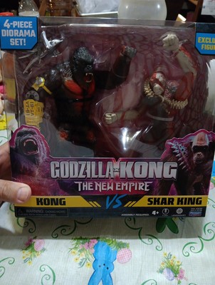 Godzilla X Kong: The New Empire Two Pack Exclusive Set. Kong Vs Skar King 2024-image