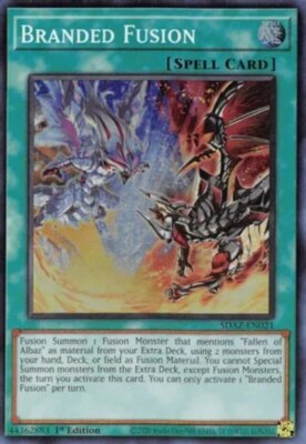 Yugioh! LP Branded Fusion - SDAZ-EN021 - Super Rare - 1st Edition Lightly Played-image