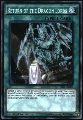 Yu-Gi-Oh! Structure Deck Rise of True Dragons Return of Dragon Lords SDRE-EN025-image
