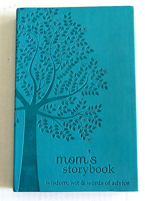 Mom's Storybook: Wisdom, Wit, and Words of Advice (Leather Bound Journal)-image