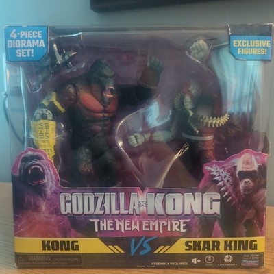 Godzilla x Kong The New Empire Kong vs Shar King Exclusive Figures New & Sealed-image