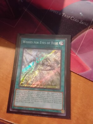 Wishes for Eyes of Blue (Secret Rare) SDWD-EN042 Structure Deck: Blue-Eyes White-image