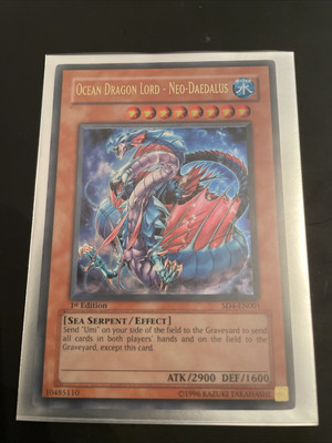 Ocean Dragon Lord - Neo-Daedalus SD4-EN001 Structure Deck: Fury from the Deep...-image