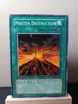 Molten Destruction SD3-EN016 Structure Deck: Blaze of Destruction 1st Edition LP-image
