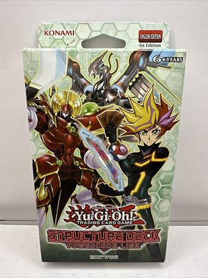 Yu-Gi-Oh Cards - Structure Deck - POWERCODE LINK - First Edition NEW-image