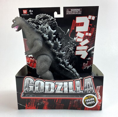 Fusion Series 1968 Godzilla Classic Godzilla Action Figure New NIB 2012 Bandai-image