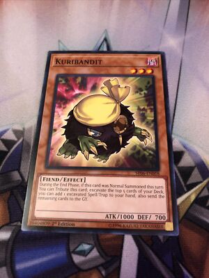 Kuribandit - SR06-EN018 - Common - 1st Edition LP YuGiOh!  Structure Deck: Lair -image