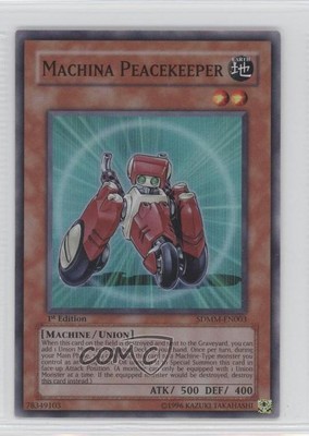 Machina Peacekeeper 1st Ed. YuGiOh Mayhem Structure Deck #SDMM-EN003 2010 1l2-image