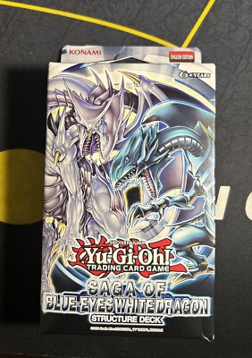 Yugioh Saga of Blue-Eyes White Dragon Structure Deck Brand New Factory Sealed-image