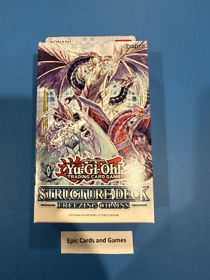 ( STRUCTURE DECK - FREEZING CHAINS ) 1st Edition Box - Sealed - Yu-Gi-Oh (SDFC)-image