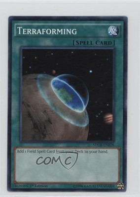 2014 Yu-Gi-Oh! Geargia Rampage Structure Deck 1st Edition Terraforming 0g4-image