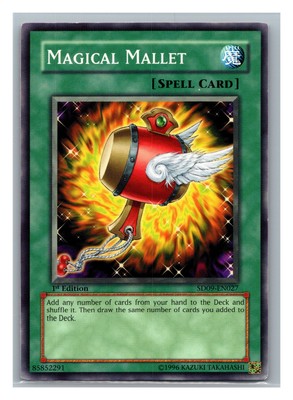 Structure Deck: Dinosaur's Rage #SD09-EN027 Magical Mallet - 1st Ed.-image