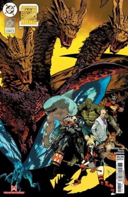Justice League vs Godzilla vs Kong Comic 1 First Print Cover B Mora Variant 2025-image