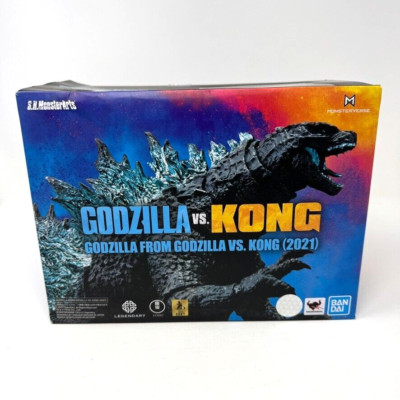 Bandai MonsterArts Godzilla vs Kong 2021 Godzilla Action Figure - See Photos!-image