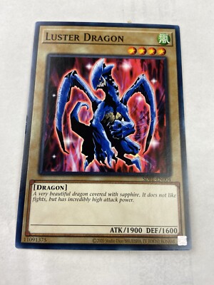 yugioh Luster Dragon sdbe-en004 Saga Of Blue Eyes White Dragon Unlimited Common-image