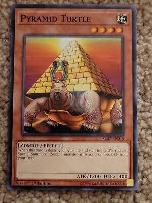 Pyramid Turtle - SR07-EN015 - Common - 1st Edition NM YuGiOh!  Structure Deck: Z-image