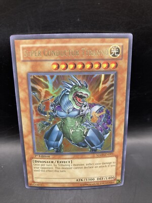 Super Conductor Tyranno SD09-EN001 Structure Deck: Dinosaur's Rage 1st Edition-image