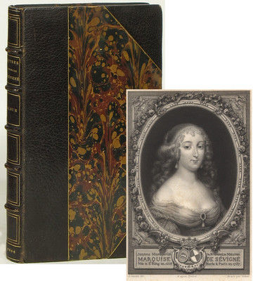 Lettres de Madame de Sevigne Album illustrations facsimile letters 1866 Hachette-image