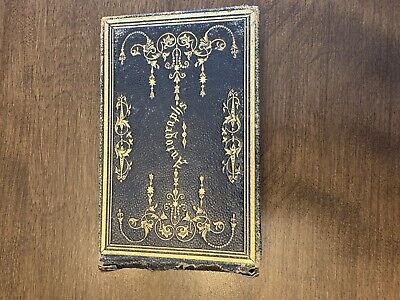 1872 Leather Bound Autographs Album-image