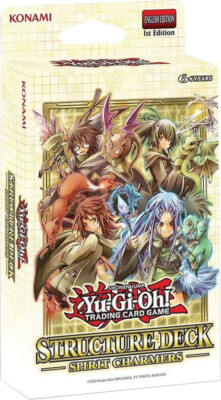 YUGIOH 1ST ED SPIRIT CHARMERS STRUCTURE DECK ENGLISH FACTORY SEALED NEW-image
