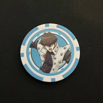Seto Kaiba Coin Poker Chip Yu-Gi-Oh! OTS Yugioh Duel Links Prize Token Lot I-image