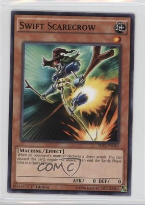 2015 Yu-Gi-Oh! Synchron Extreme Structure Deck 1st Edition Swift Scarecrow 0g4-image