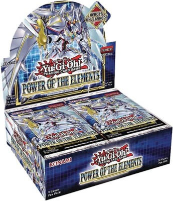 YuGiOh English Power of the Elements POTE 1st Edition Booster Box SEALED!-image
