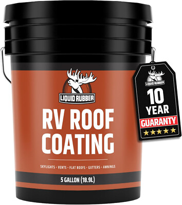 Coating Rubber Solar Reflective Trailer Sealant, Camper RV Roo Roof-image