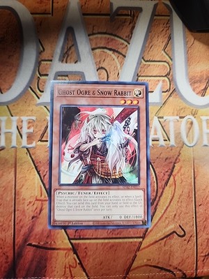 Ghost Ogre & Snow Rabbit SDAZ-EN017 Common 1st Ed NM Yugioh -image