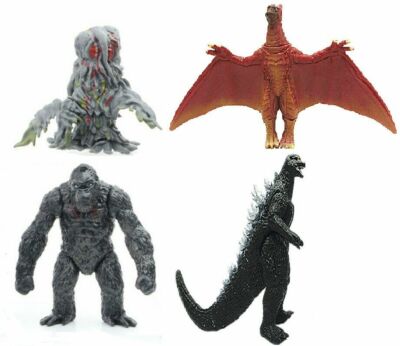 GODZILLA action figure set KING KONG skull island SMOG MONSTER lot HEDORAH vs V-image