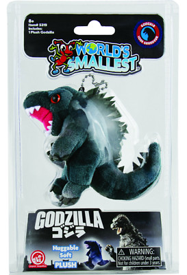 Worlds Smallest SOFT PLUSH Godzilla King Of The Monsters Figure-image