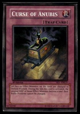 Structure Deck: Dragon's Roar #SD1-EN028 Curse of Anubis-image