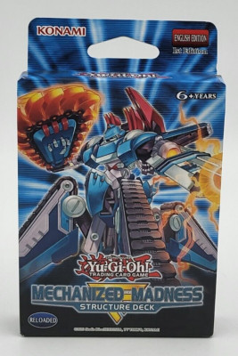 Konami Yu-Gi-Oh! Trading Card Game Mechanized Madness Structure Deck - New-image
