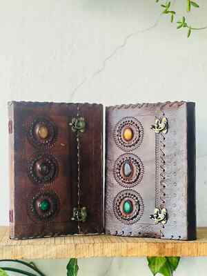 Goat Handmade Solid Leather Journal beautiful Journal Special Offer-image
