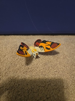 2002 Godzilla Pack Of Destruction MOTHRA MiniFigure Bandai 4”-image