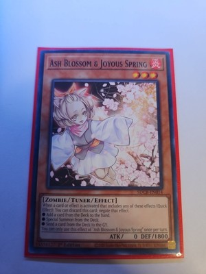 Ash Blossom & Joyous Spring SDCB-EN014 Structure Deck: Legend of the Crystal...-image