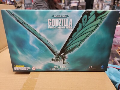 Hiya Godzilla: King of the Monsters Mothra Emerald Titan Exquisite Basic Act NEW-image