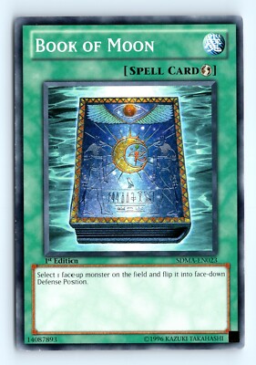Yu-Gi-Uh Book of Moon #SDMA-EN023 Structure Deck: Marik tcg LP-image