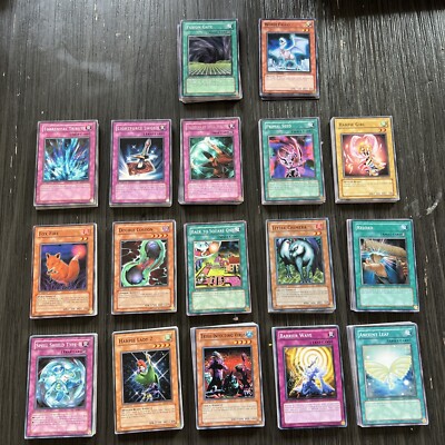 YuGiOh Lot of 220 Cards 1st Edition Common Plus 6 Limited Edition-image