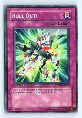 Yu-Gi-Oh Roll Out! #SD10-EN037 Structure Deck: Machine Re-Volt tcg LP-image