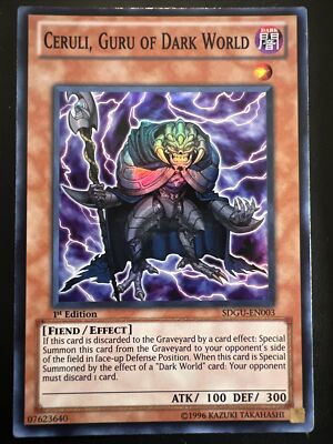 Yu-Gi-Oh! TCG Ceruli, Guru of Dark World Structure Deck 21: Gates of the...-image