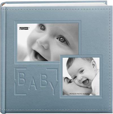 Pioneer Photo Albums DA-200COLB/B 8.875inchesx9inchesx2.125inches, Blue -image