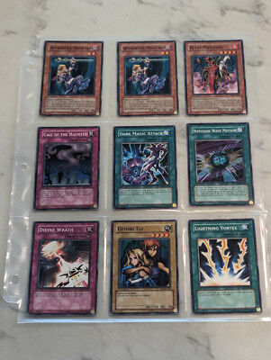 1st Edition Spellcaster's Judgement (SD6) Yu-Gi-Oh Card Lot, 20 cards in Sleeves-image