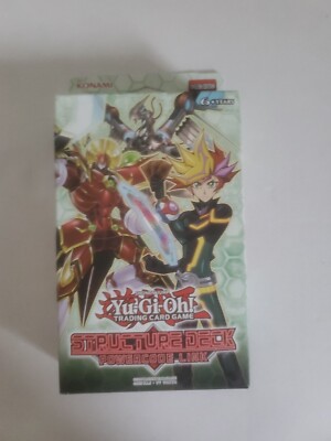 Yu-Gi-Oh Cards - Structure Deck - POWERCODE LINK - New Factory Sealed-image