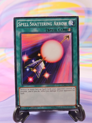 Yu-Gi-Oh TCG Card | Spell Shattering Arrow SDMY-EN030 First Edition-image